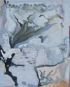 Whiteout, Acrylic on Canvas, 14" x 11"